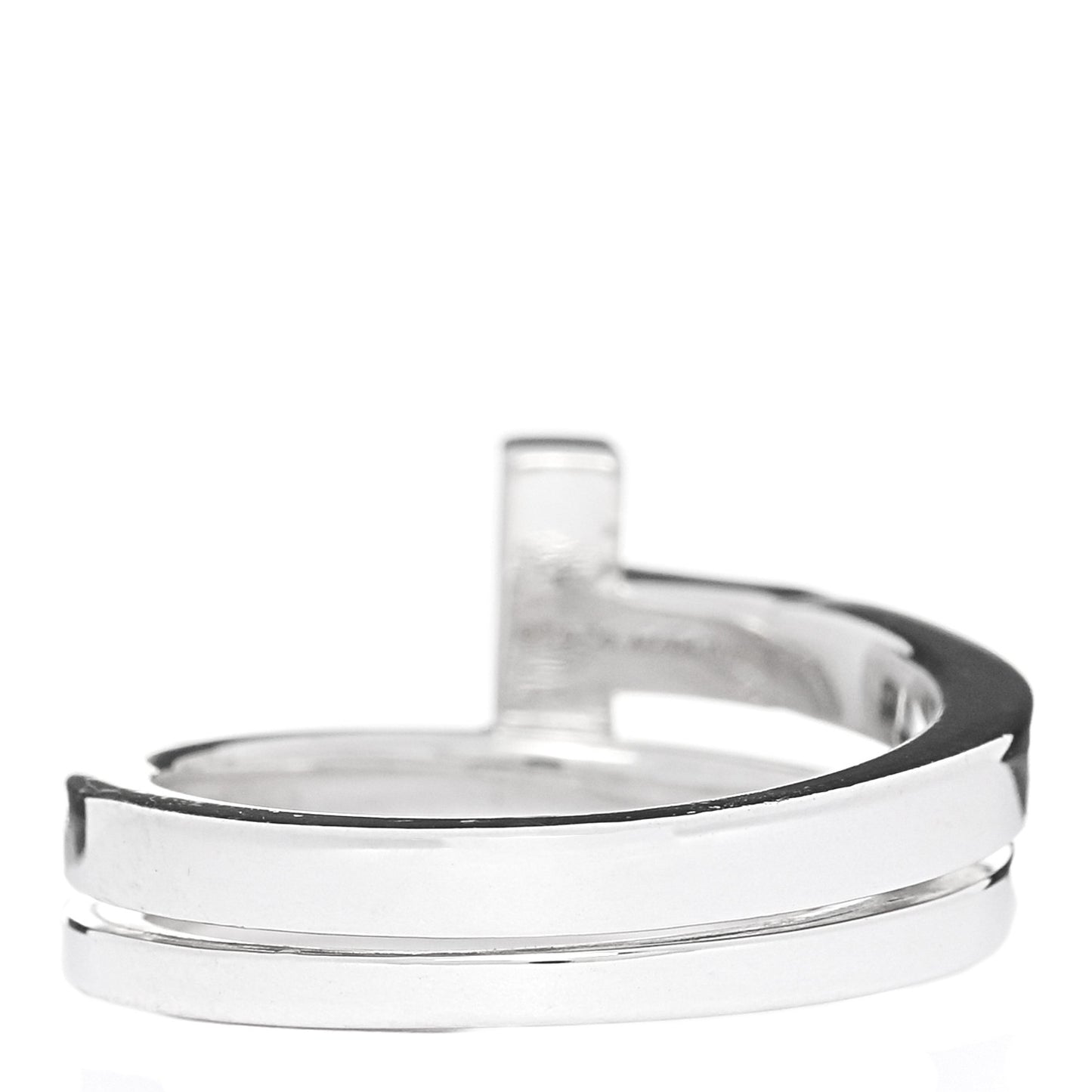 Sterling Silver T Square Wrap Ring 50 5.25