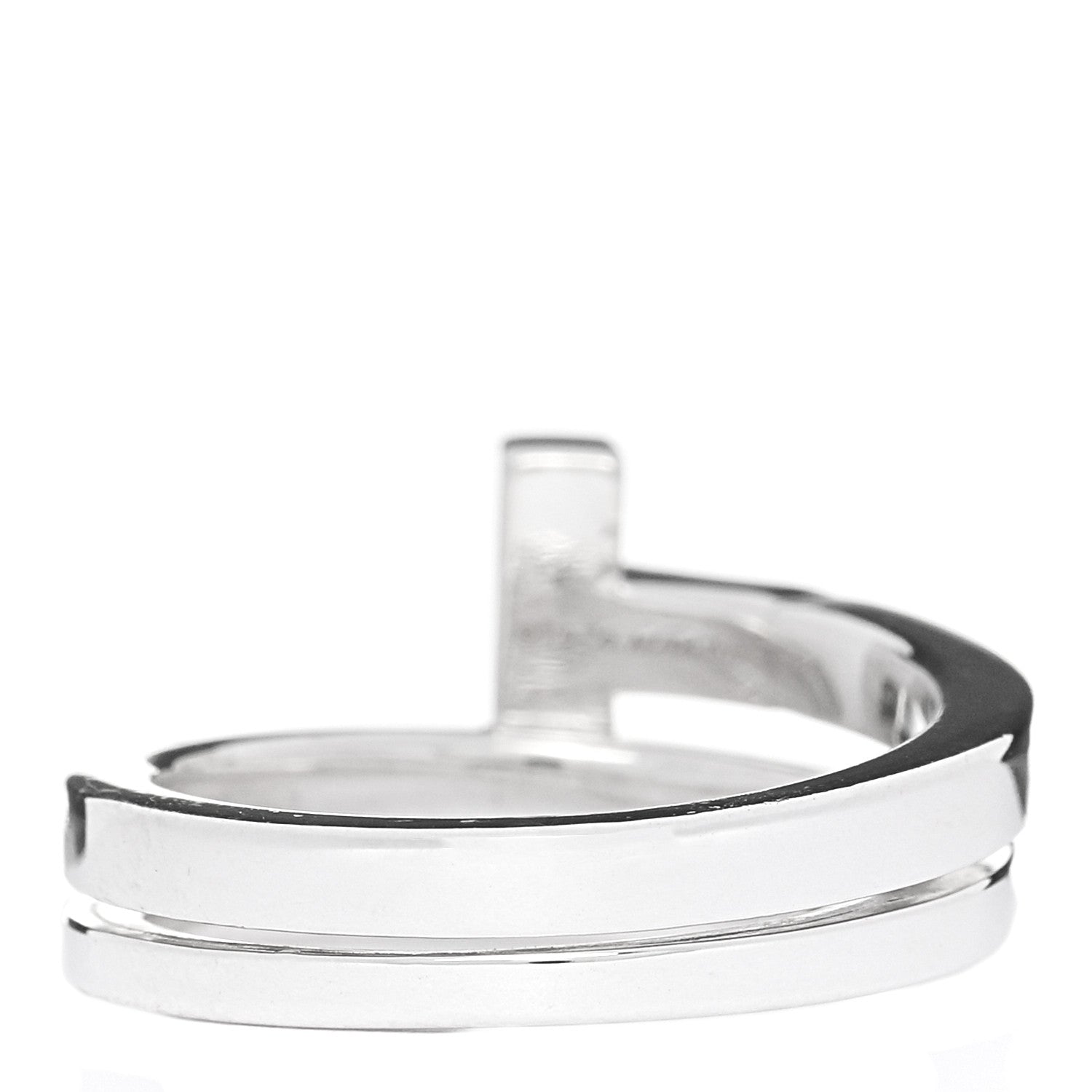 Tiffany Sterling Silver T Square Wrap Ring 50 5.25 3 of 4