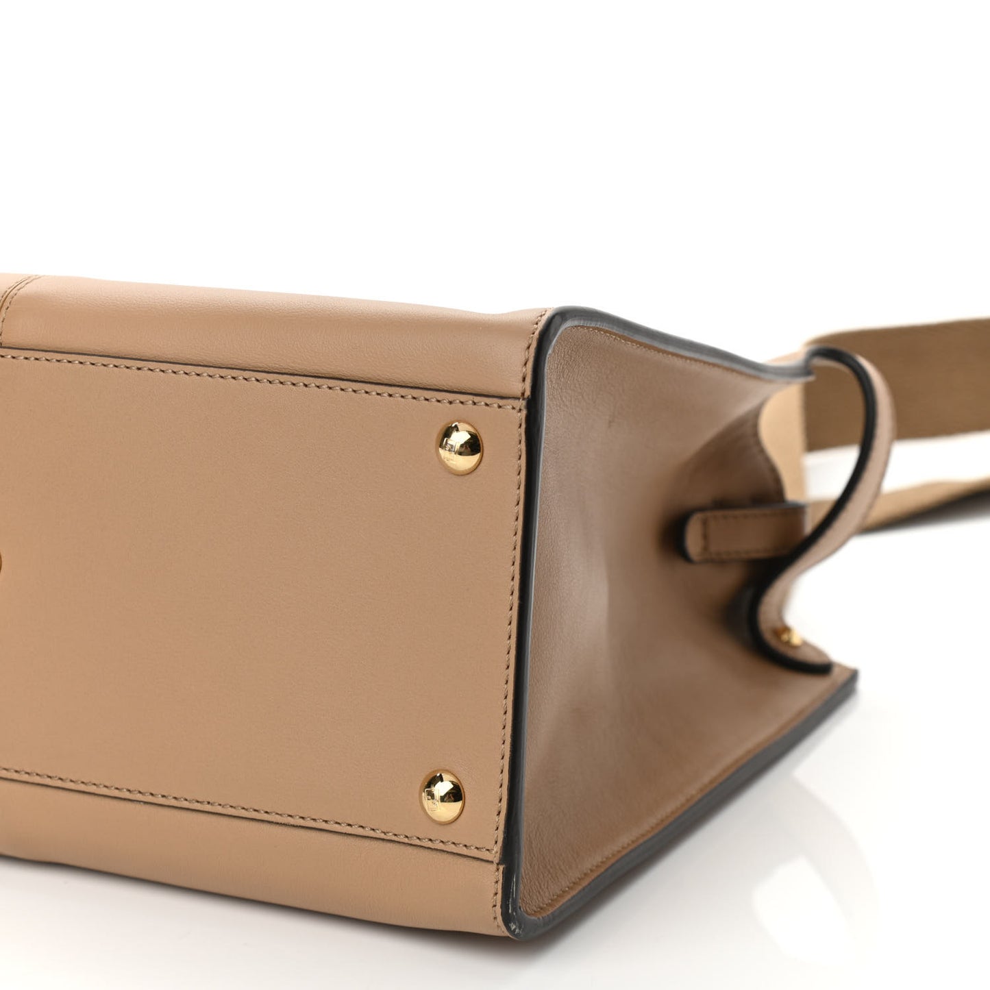 Vitello Seta Nabuk Pequin Medium Peekaboo X-Lite Cuoio Tabacco Moro