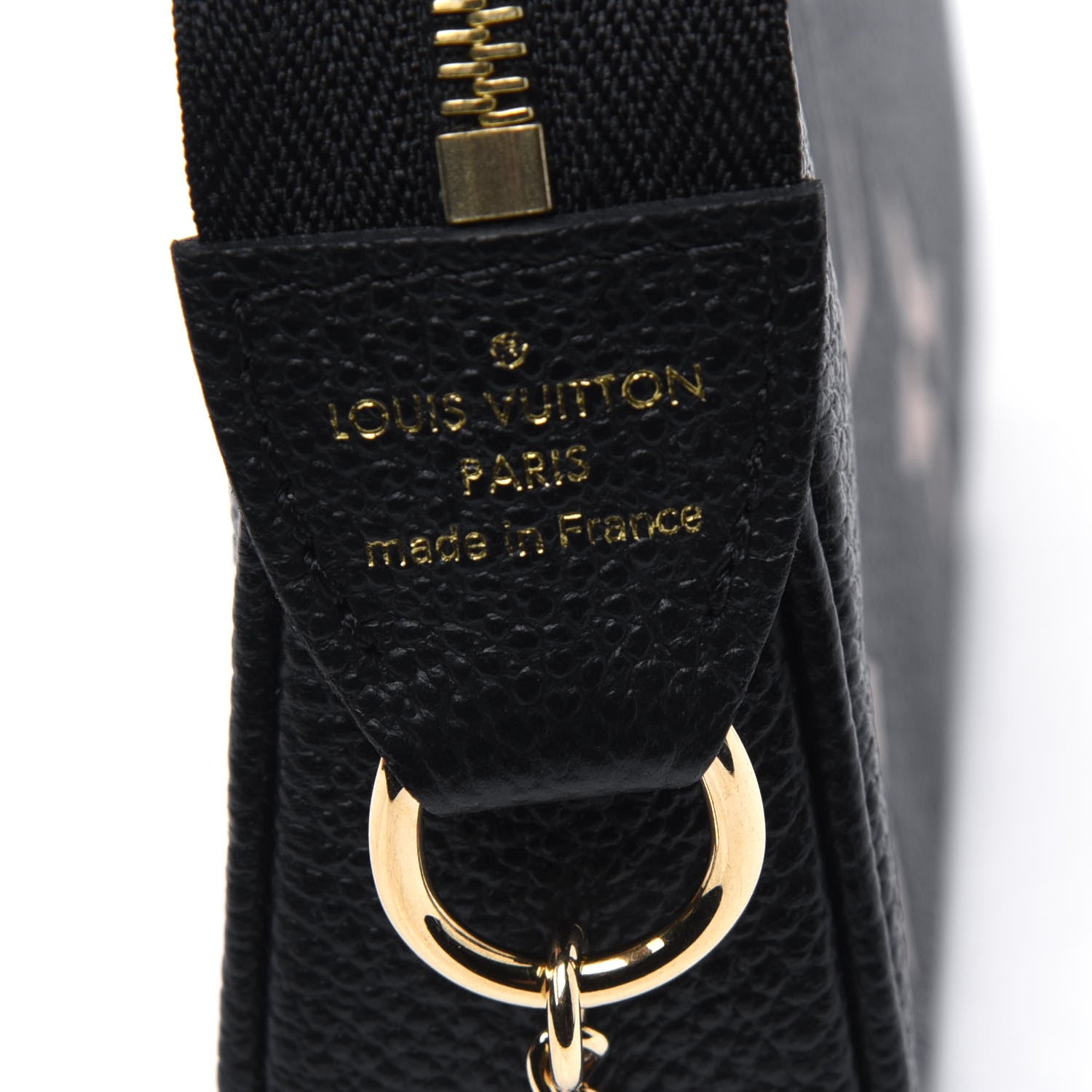 Louis Vuitton Empreinte Monogram Giant Mini Pochette Accessories Black 6 of 9