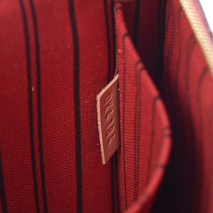 Louis Vuitton Monogram Neverfull MM GM Pochette Cherry 7 of 7