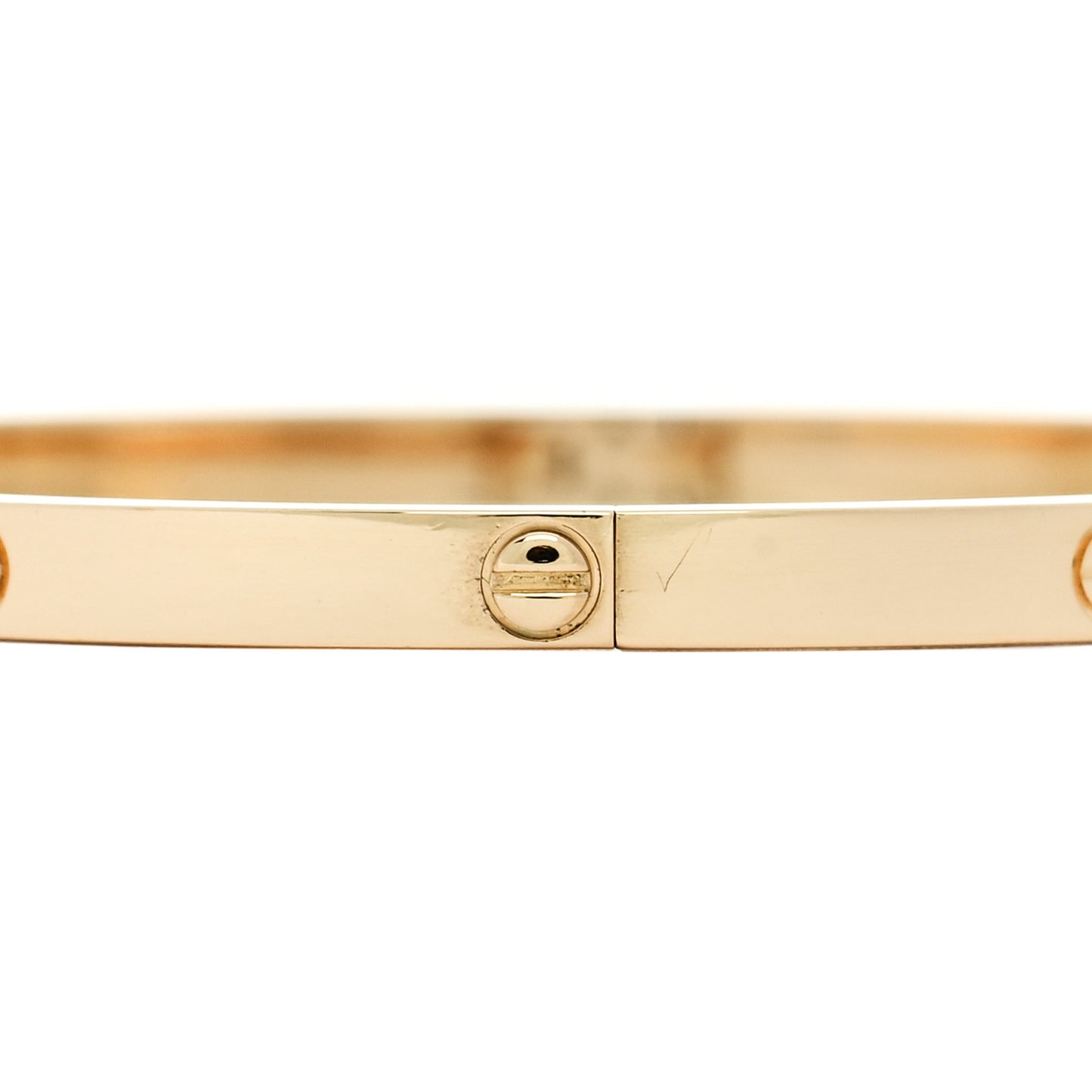 18K Yellow Gold Small LOVE Bracelet 18