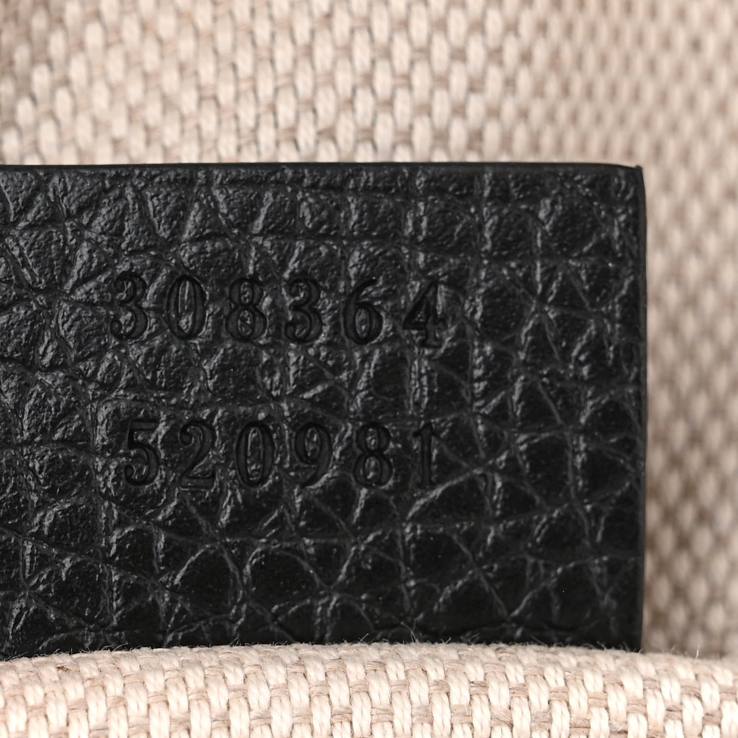 Pebbled Calfskin Small Soho Disco Bag Black