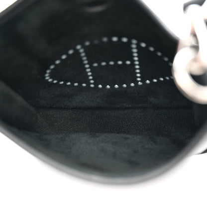 Hermes Taurillon Clemence Evelyne TPM Black 5 of 11