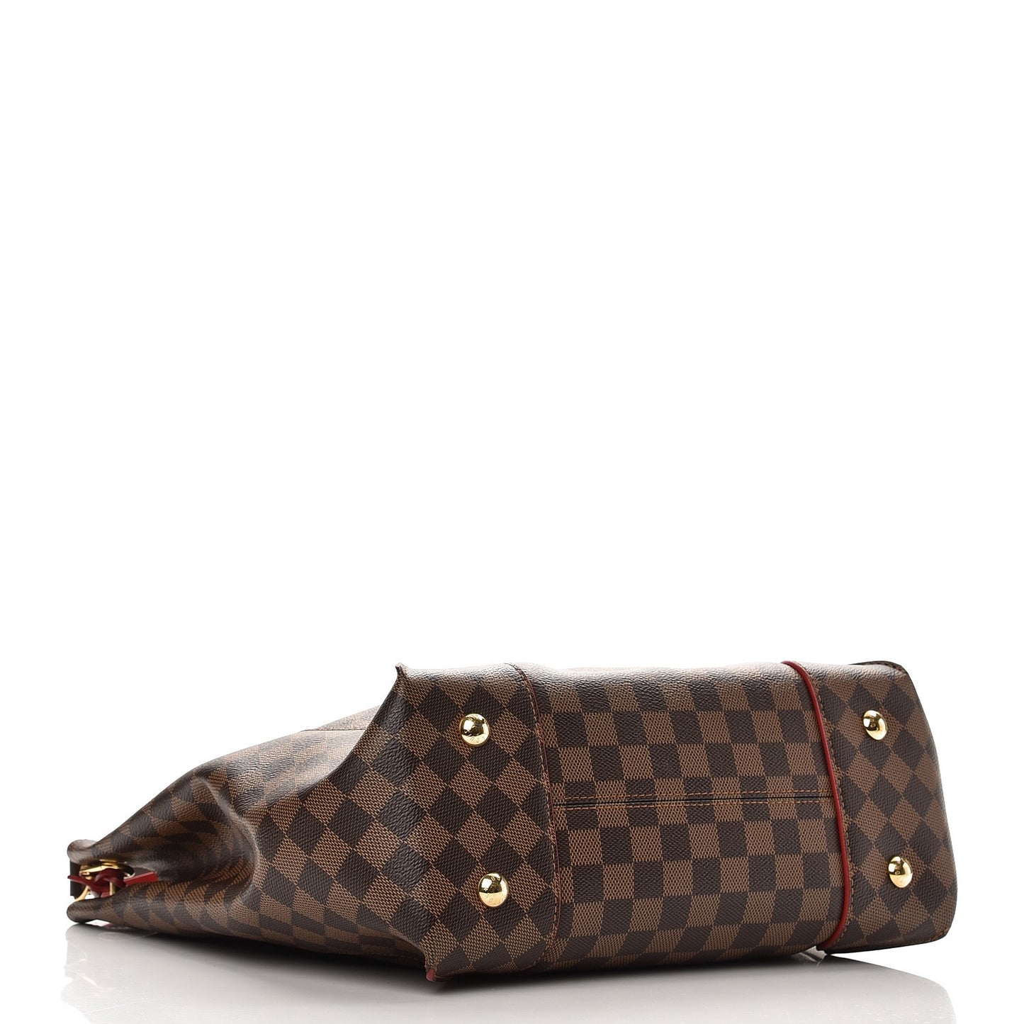 Damier Ebene Caissa Hobo Cherry