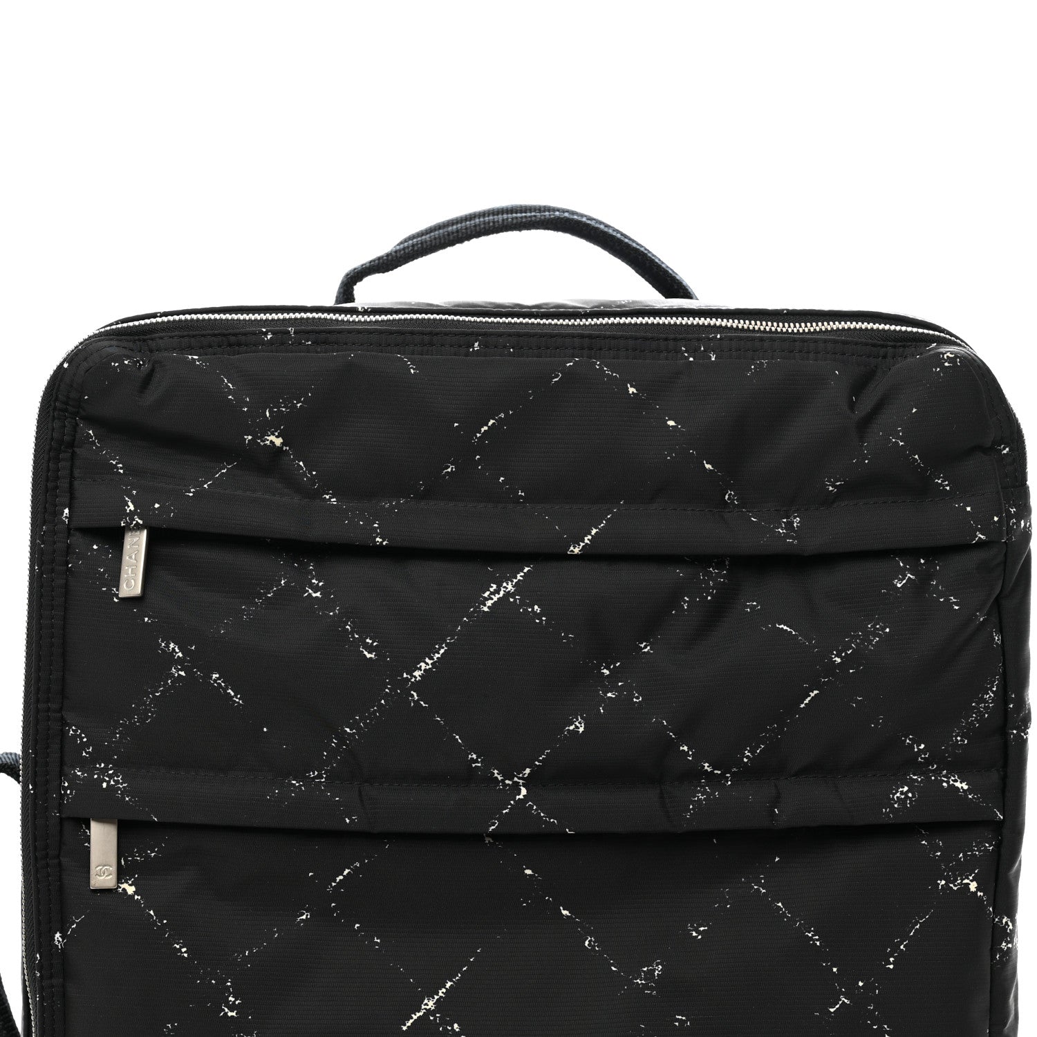 Chanel Nylon Travel Travel Trolley Black 4 of 11