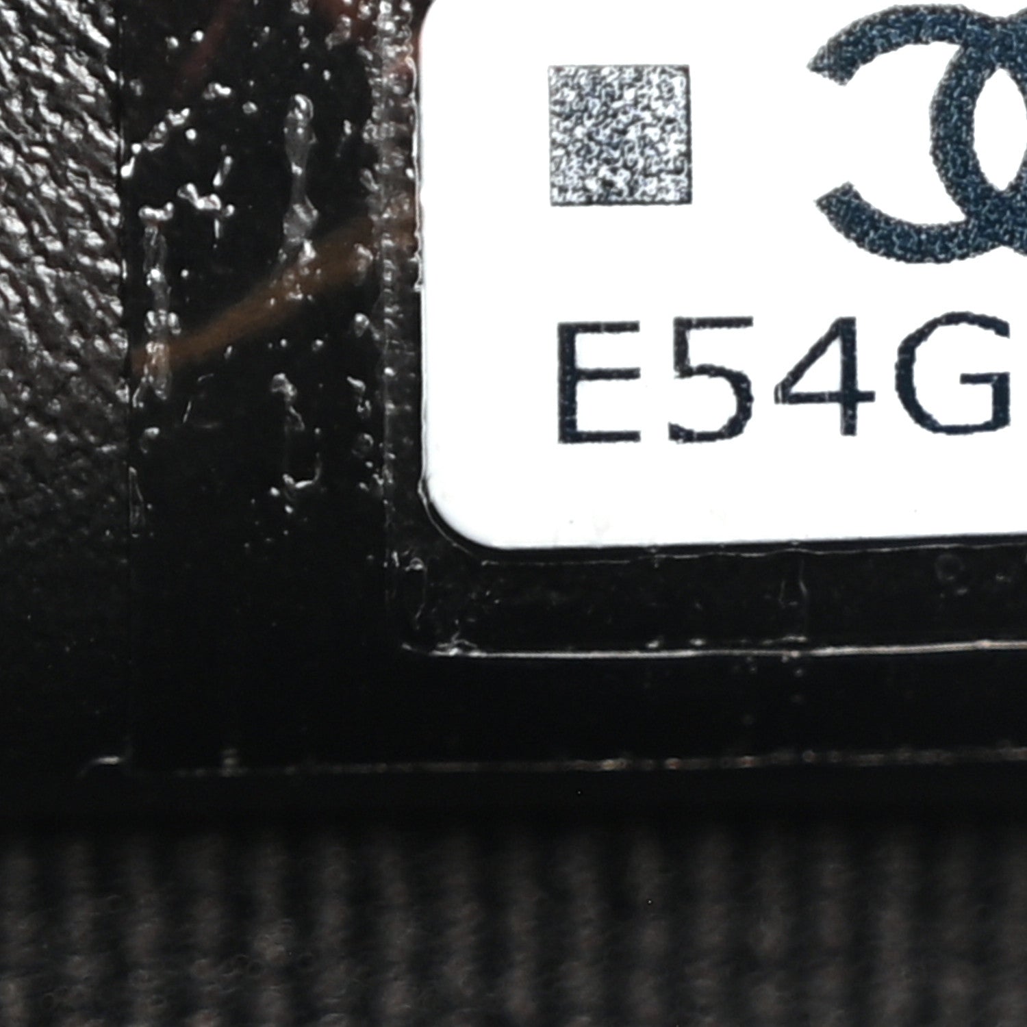 Chanel Caviar Quilted Crystal Cosmetic Case Black 7 of 7