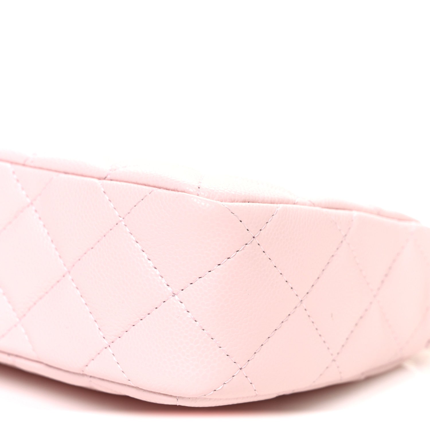 Chanel Caviar Quilted Purse With Chain Pink 10 of 11