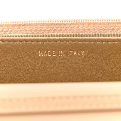 Chanel Lambskin Quilted CC Pearl Crush Wallet on Chain WOC Beige 6 of 11