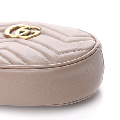 Gucci Calfskin Matelasse GG Marmont Belt Bag 95 38 Porcelain Rose 9 of 12