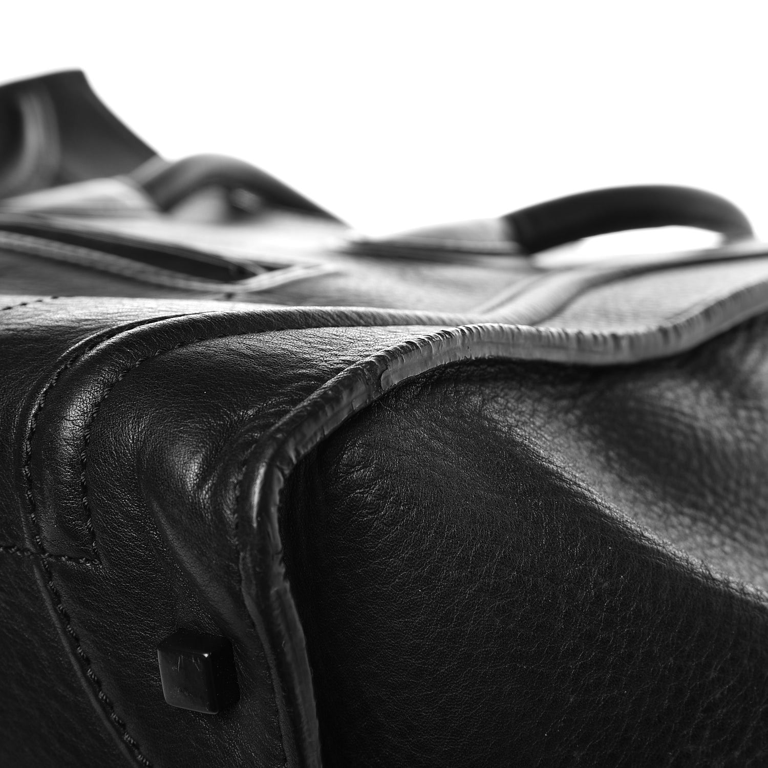 Celine Supple Calfskin Medium Phantom Luggage Black 13 of 17