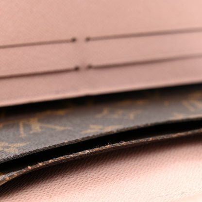 Louis Vuitton Monogram Josephine Wallet Rose Ballerine 12 of 13