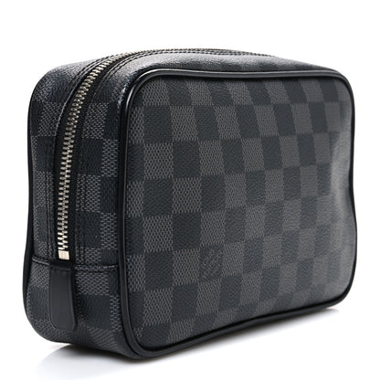 Louis Vuitton Damier Graphite Toilet Pouch PM 3 of 7