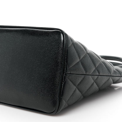 Chanel Caviar Quilted Medallion Tote Black 11 of 11