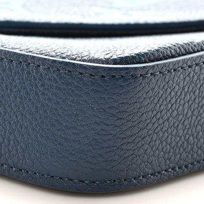 Louis Vuitton Empreinte Monogram Giant Felicie Pochette Chain Wallet Gradient Blue 10 of 11