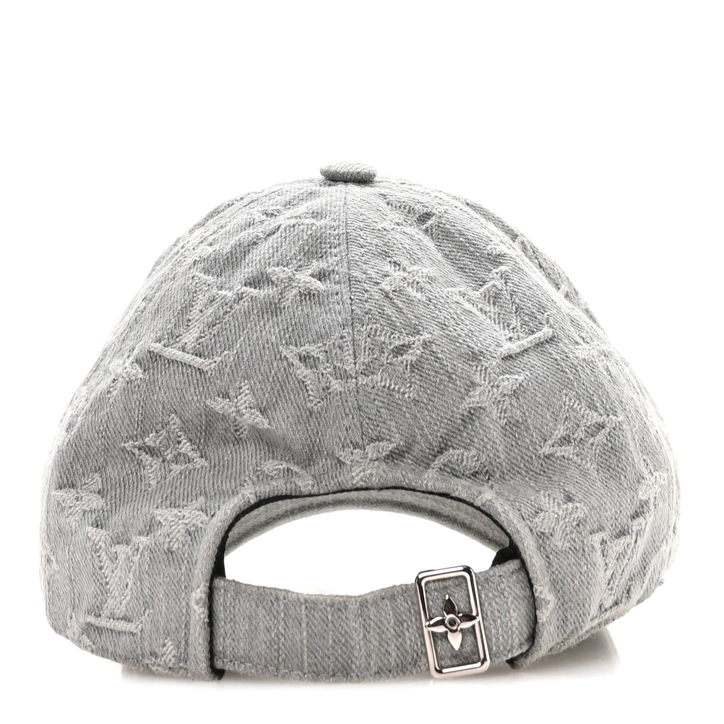 Monogram Denim Cap S Grey