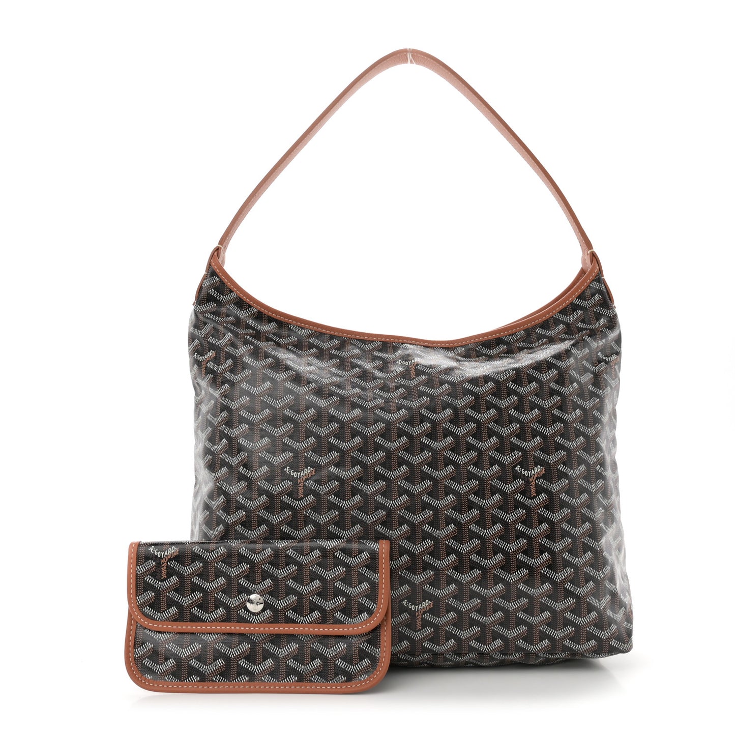 Goyardine Boheme Hobo Black Gold