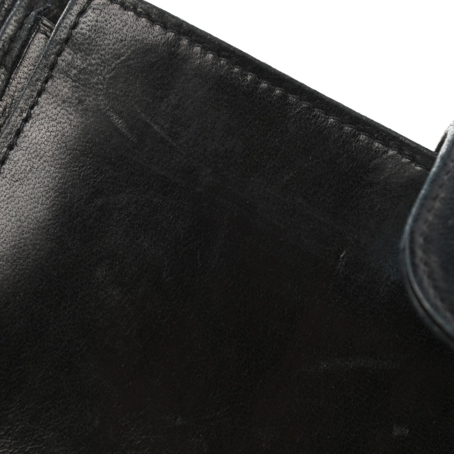 Chanel Lambskin Diamond Stitched French Wallet Black 9 of 11