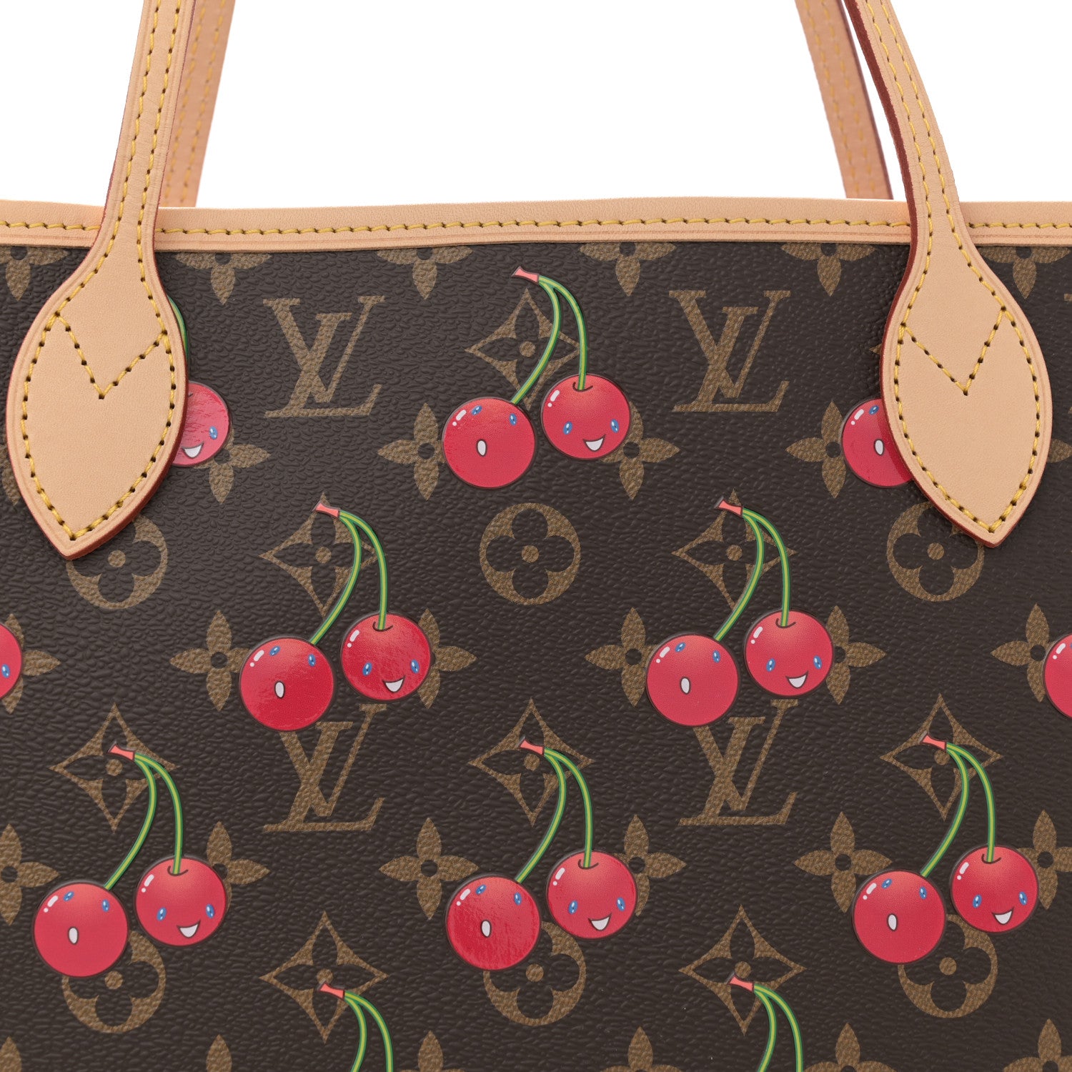 Louis Vuitton LV X TM Monogram Cerises Neverfull MM 8 of 11