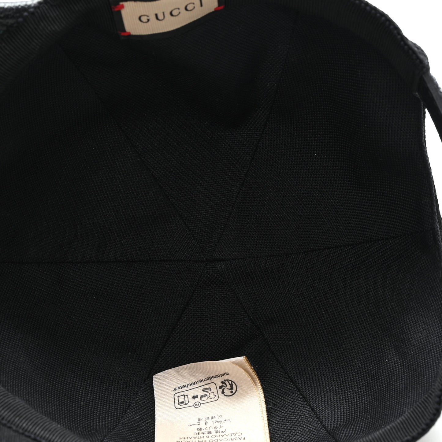 Monogram Jumbo GG Baseball Hat XXL Black