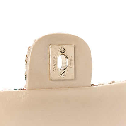 Chanel Sequin Small Single Flap Gold Multicolor 6 of 11