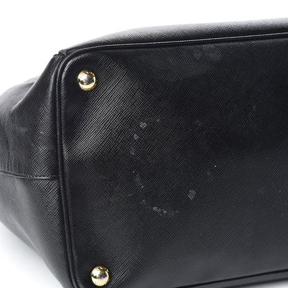 Prada Saffiano Lux Extra Large Galleria Double Zip Tote Black 11 of 16