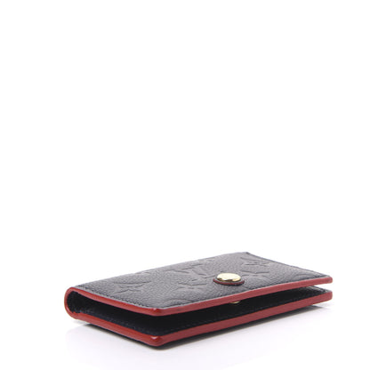 Louis Vuitton Empreinte Multicartes Marine Rouge 3 of 9
