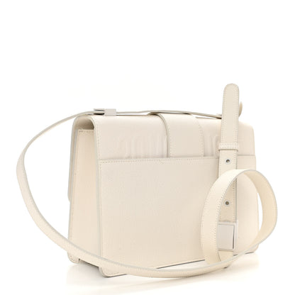 Christian Dior Ultra Matte Grained Calfskin 30 Montaigne Flap Bag White 3 of 10