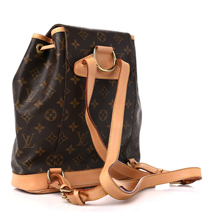 Louis Vuitton Monogram Montsouris MM Backpack 3 of 14