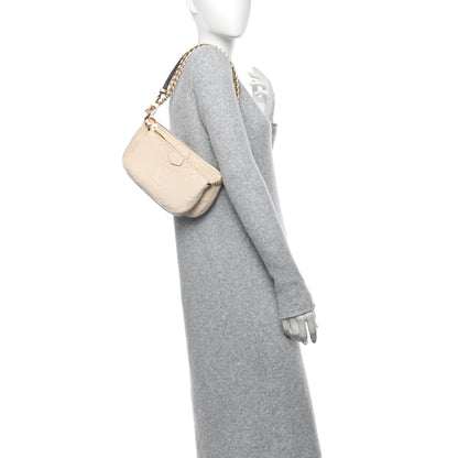 Louis Vuitton Empreinte Monogram Giant Multi Pochette Accessories Cream 2 of 10
