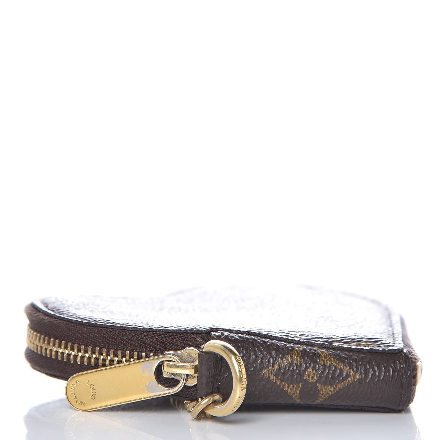 Louis Vuitton Monogram Leopard Coeur Heart Coin Purse Blanc Corail 4 of 8