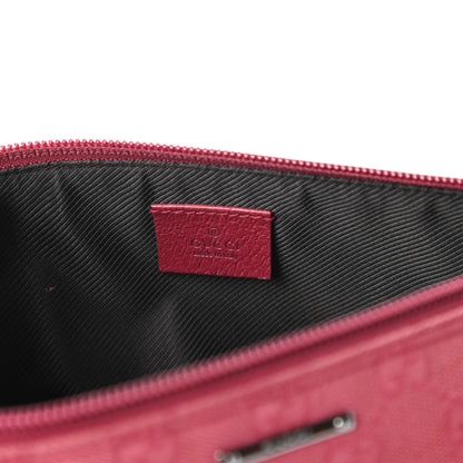 Gucci Monogram Boat Pochette Fuchsia 8 of 10