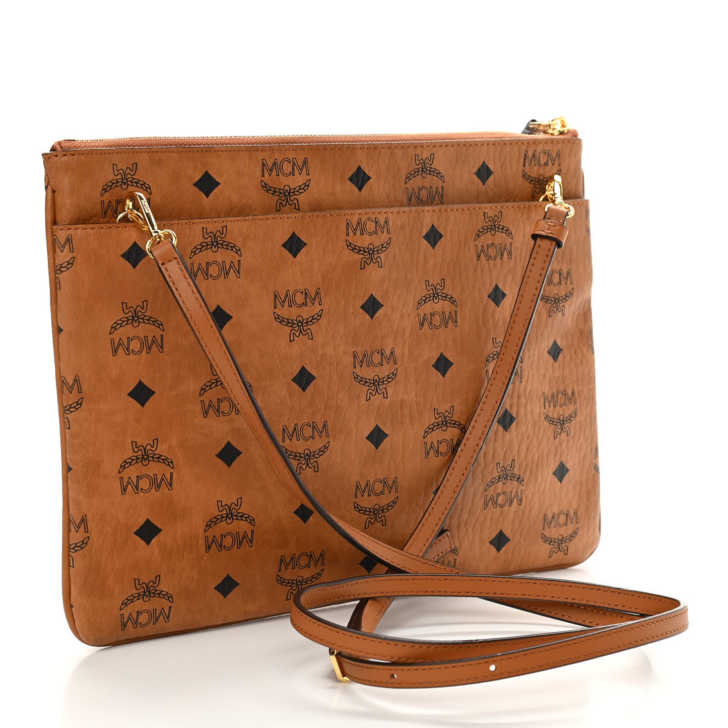 Visetos Original Medium Pouch Cognac
