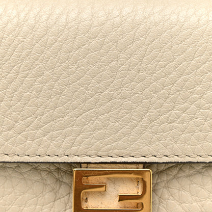 Fendi Cuoio Romano Micro Baguette Charm Latte 8 of 13