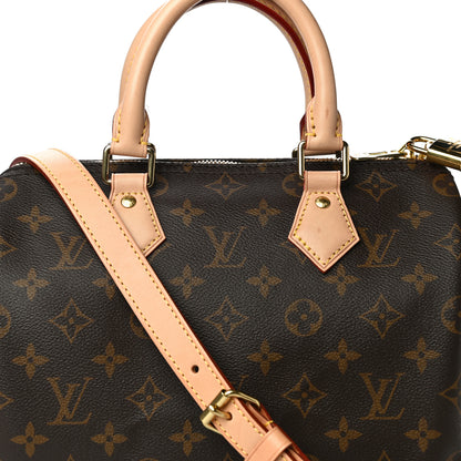 Louis Vuitton Monogram Speedy Bandouliere 25 8 of 11
