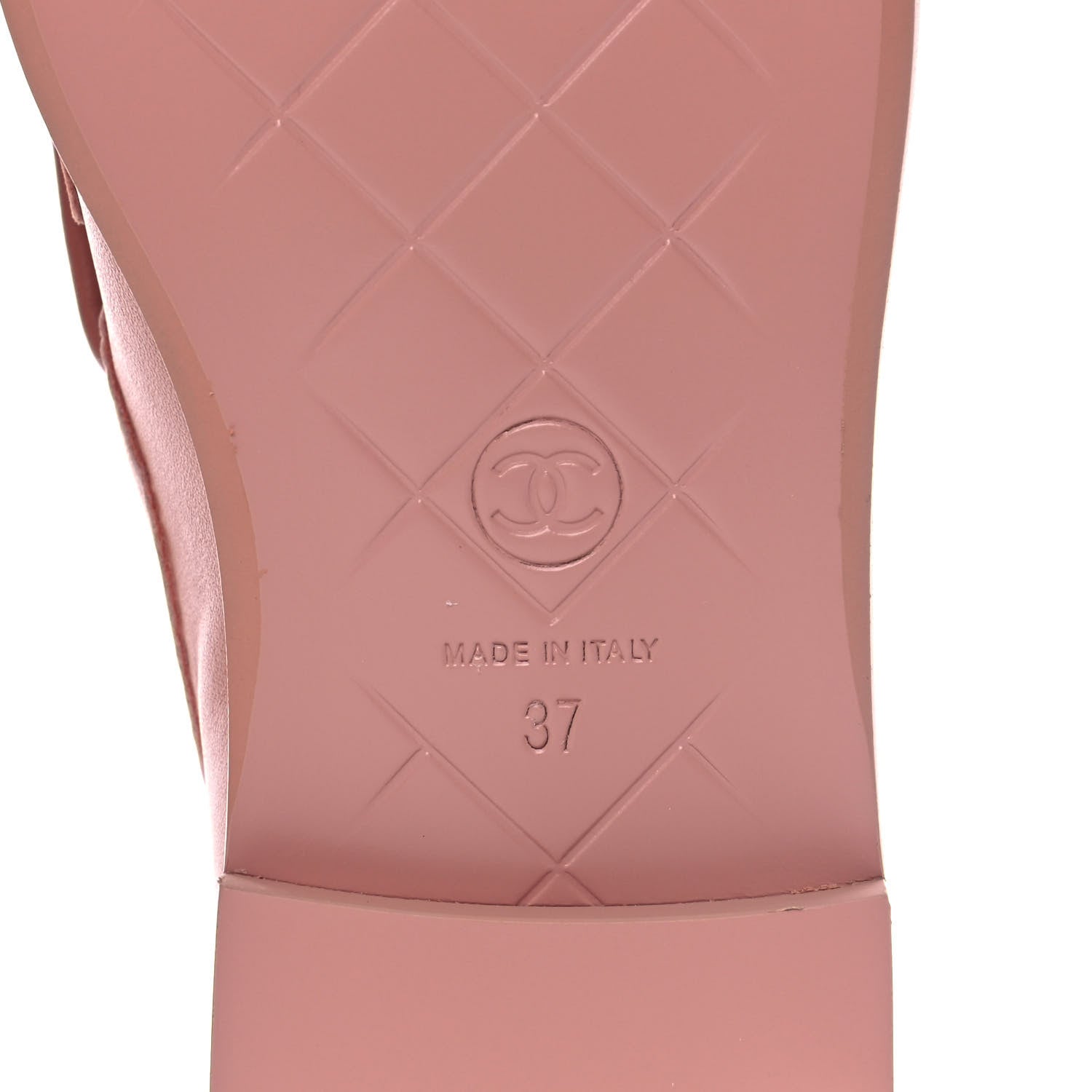 Chanel Lambskin Quilted CC Turnlock Loafers 37 Dark Pink 6 of 10