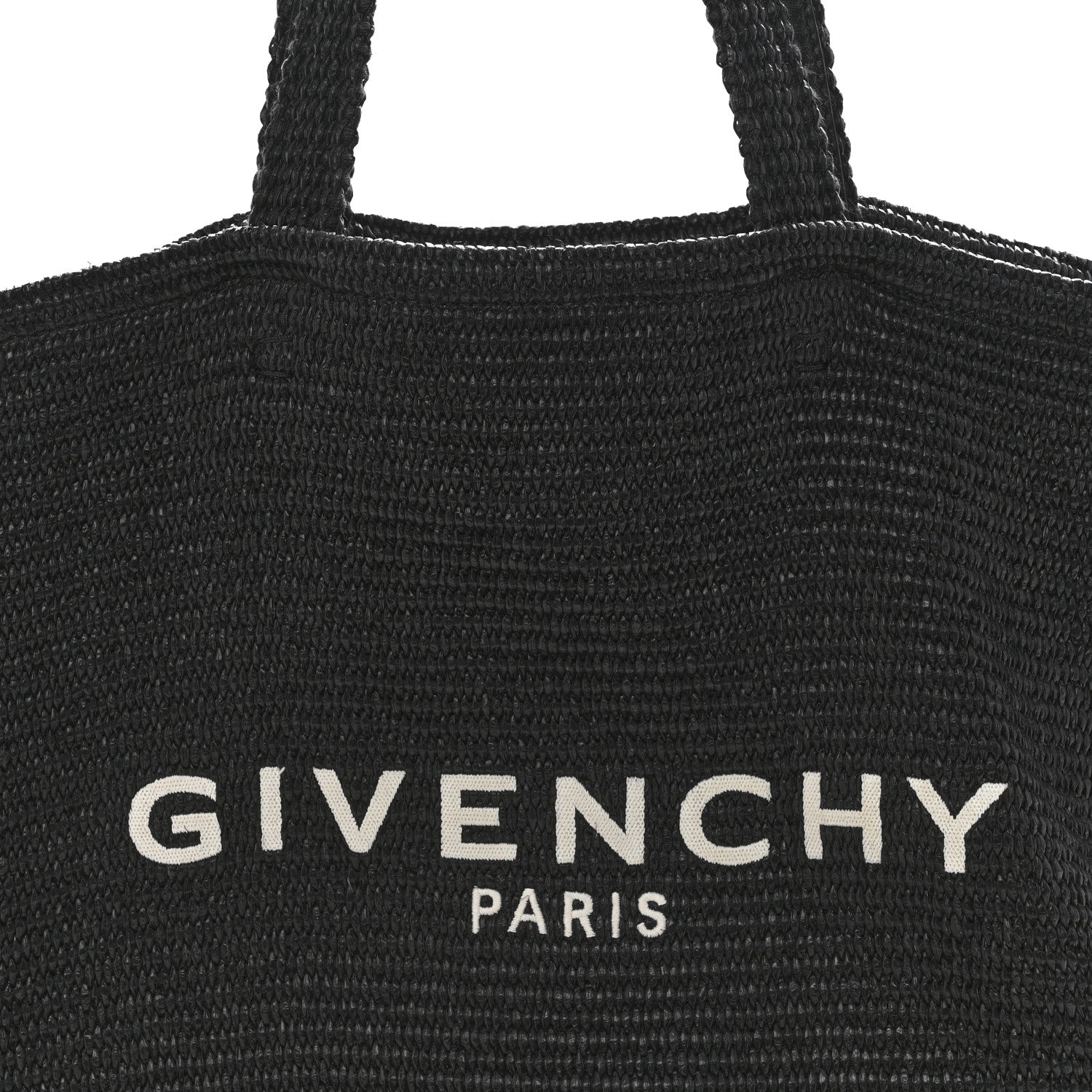 Givenchy Raffia Large G Shopping Tote Black 8 of 12