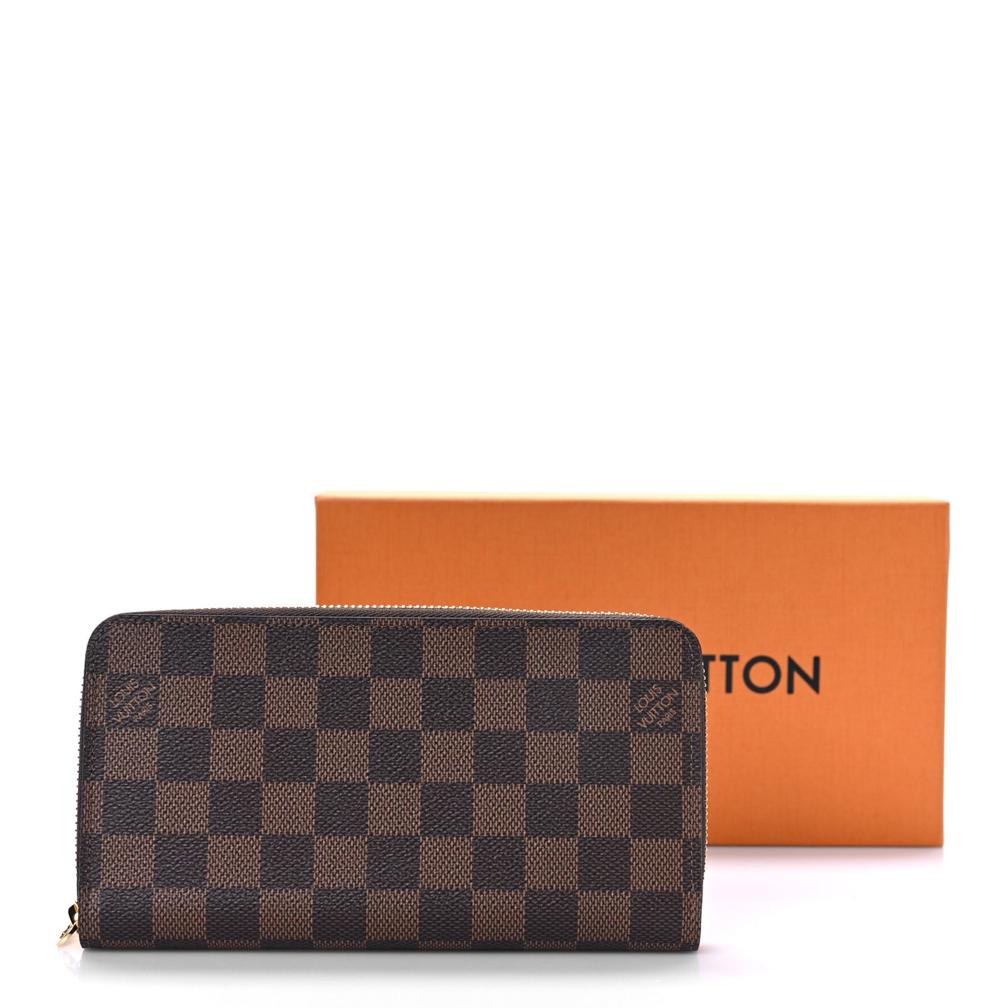 Damier Ebene Zippy Wallet
