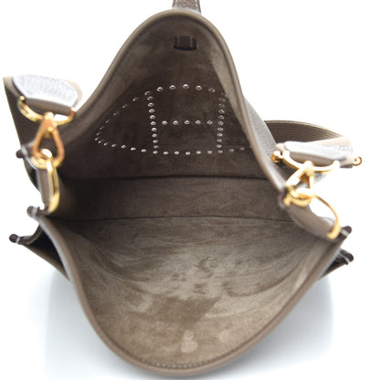 Hermes Taurillon Clemence Evelyne III PM Etoupe 5 of 10