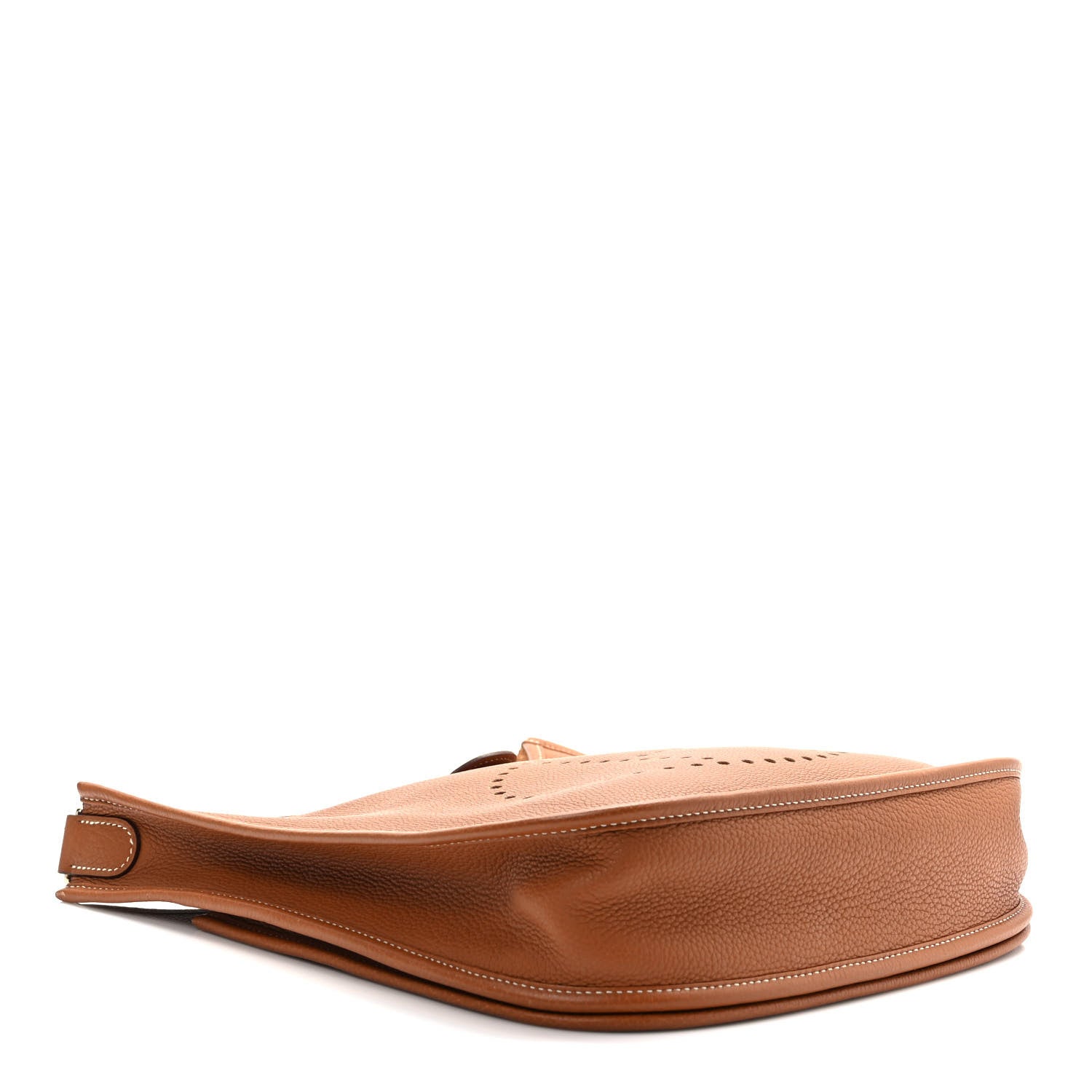 Hermes Taurillon Clemence Evelyne II PM Gold 4 of 9