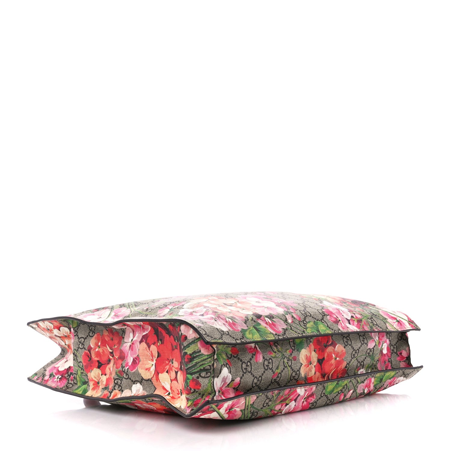 Gucci Soft GG Supreme Monogram Blooms Vertical Tote Beige Multicolor Dry Rose 4 of 13