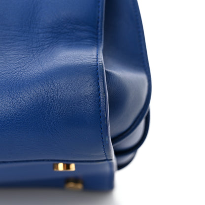 Saint Laurent Calfskin Small Sac De Jour Blue Majorelle 13 of 13