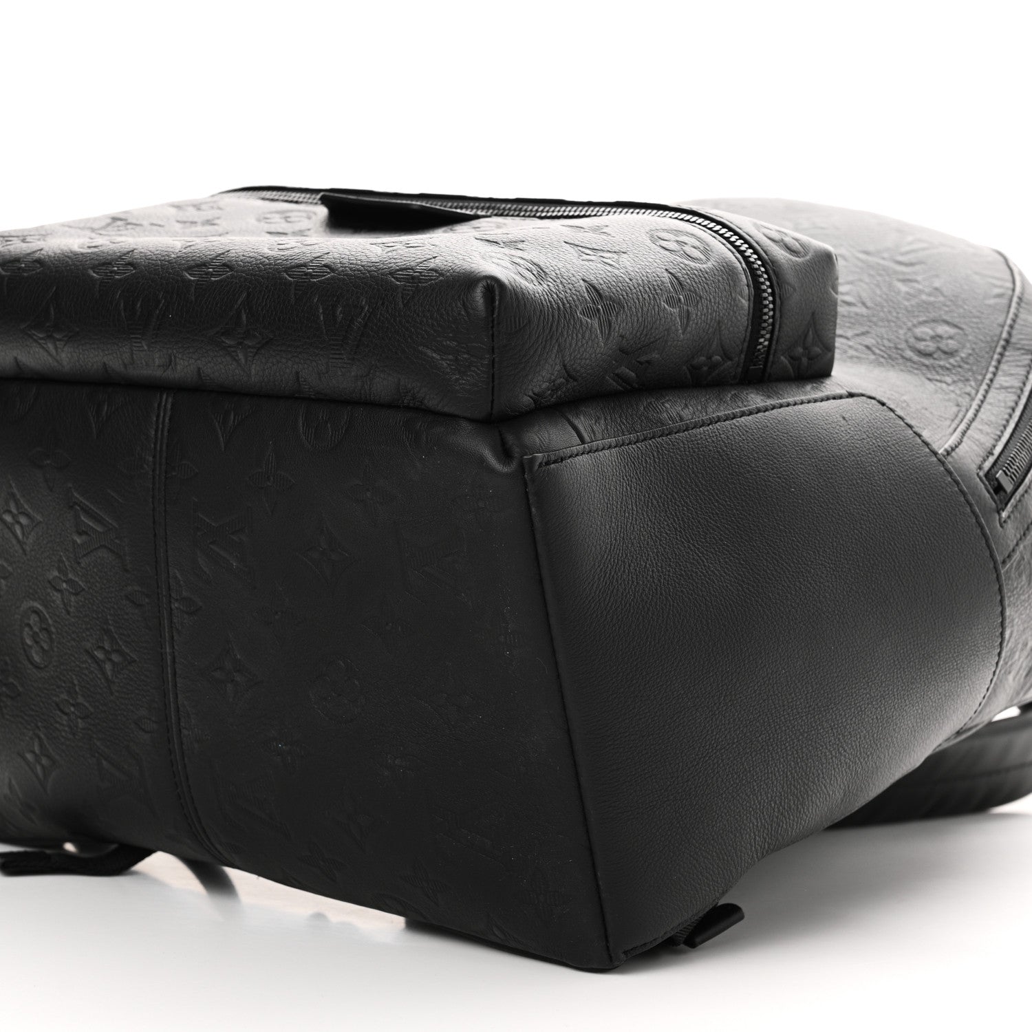 Louis Vuitton Calfskin Monogram Shadow Discovery Backpack Black 9 of 9