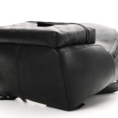 Louis Vuitton Calfskin Monogram Shadow Discovery Backpack Black 9 of 9