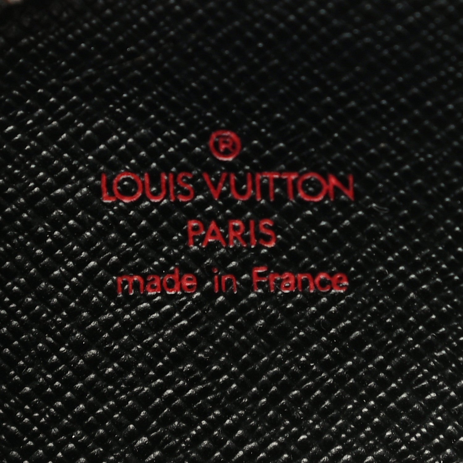 Louis Vuitton Epi Demi Lune Coin Purse Black 8 of 10