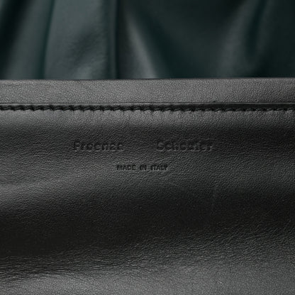 Proenza Schouler Calfskin Large Ruched Tote Petrol Green 8 of 13
