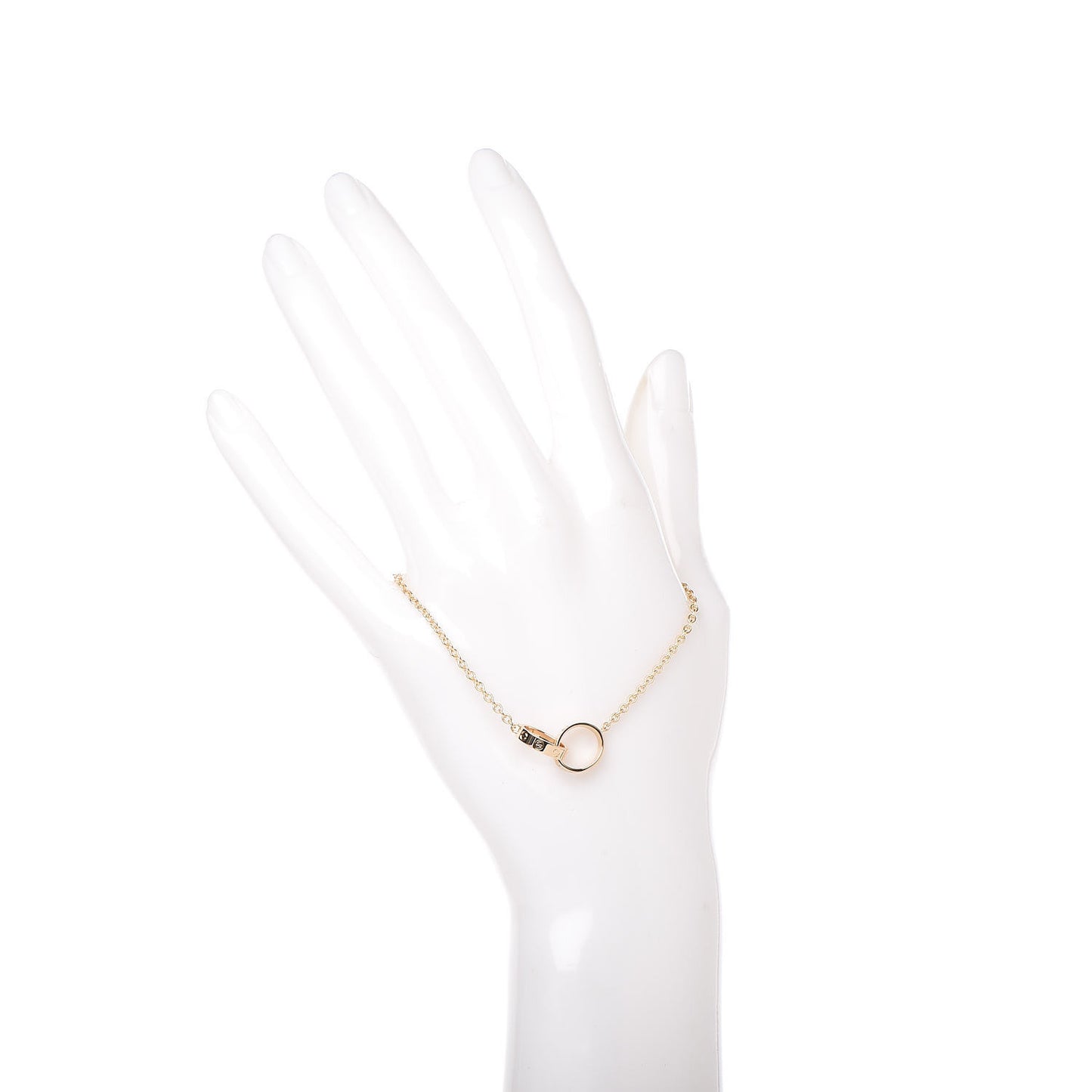 18K Yellow Gold Interlocking LOVE Bracelet