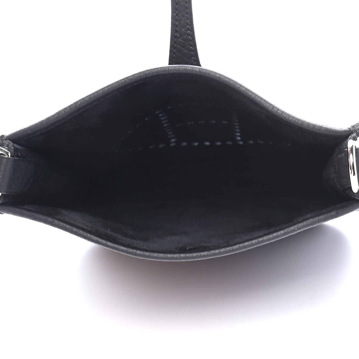 Hermes Taurillon Clemence Evelyne TPM Black 5 of 9