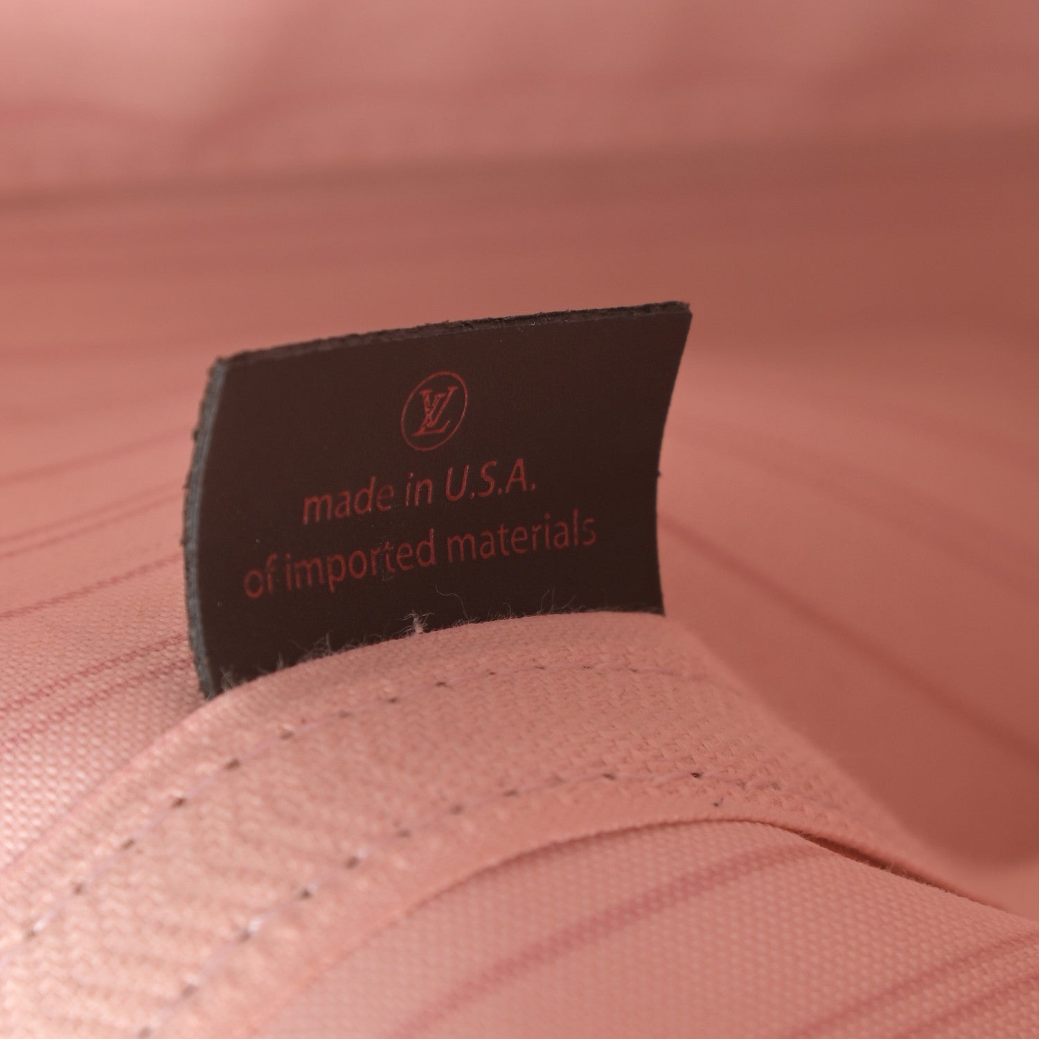 Louis Vuitton Damier Ebene Neo Neverfull MM Rose Ballerine 7 of 15