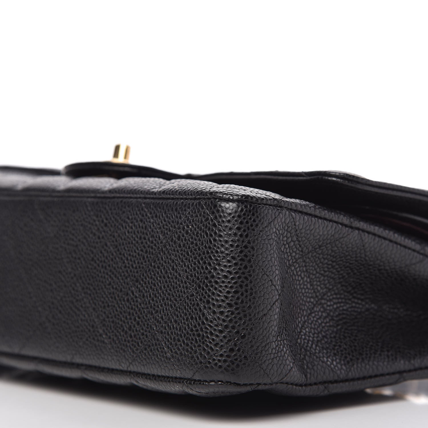 Chanel Caviar Quilted Medium Double Flap Black 7 of 10